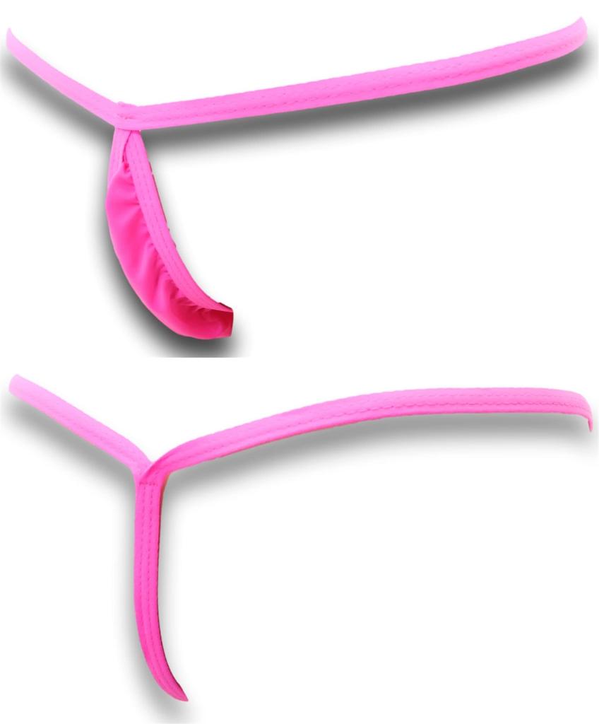 Micro Extremely Sexy Shocking F [Cat Select] Bikini, Small, Lingerie, Underwear, Cosplay, T-Front, T-Back, Swimsuit, T65HB, Pink,