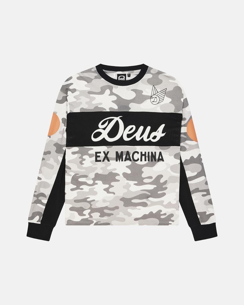 DEUSEUEGSEUMAKINA Ombre Moto Jersey_L/Grey