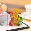 2026 Zodiac Horse Statue Feng Shui Collection Crystal Light Luxury Horse Sun Catcher Ornament Home Desktop Decoration