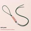 Peach Blossom Knot Phone Chain & Bag Pendant - Handmade Woven Jewelry Lanyard