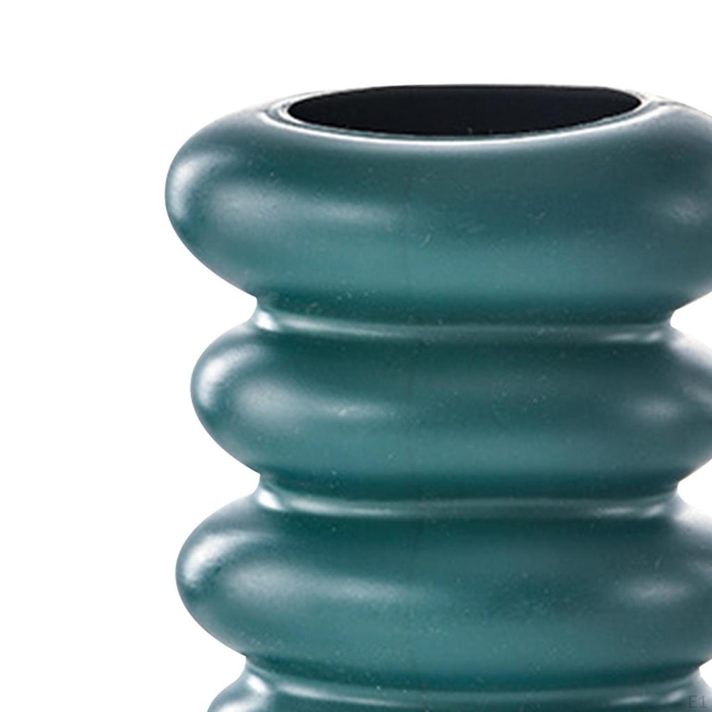 Elegancki Spiralny Wazon na Kwiaty do Wystroju Domu