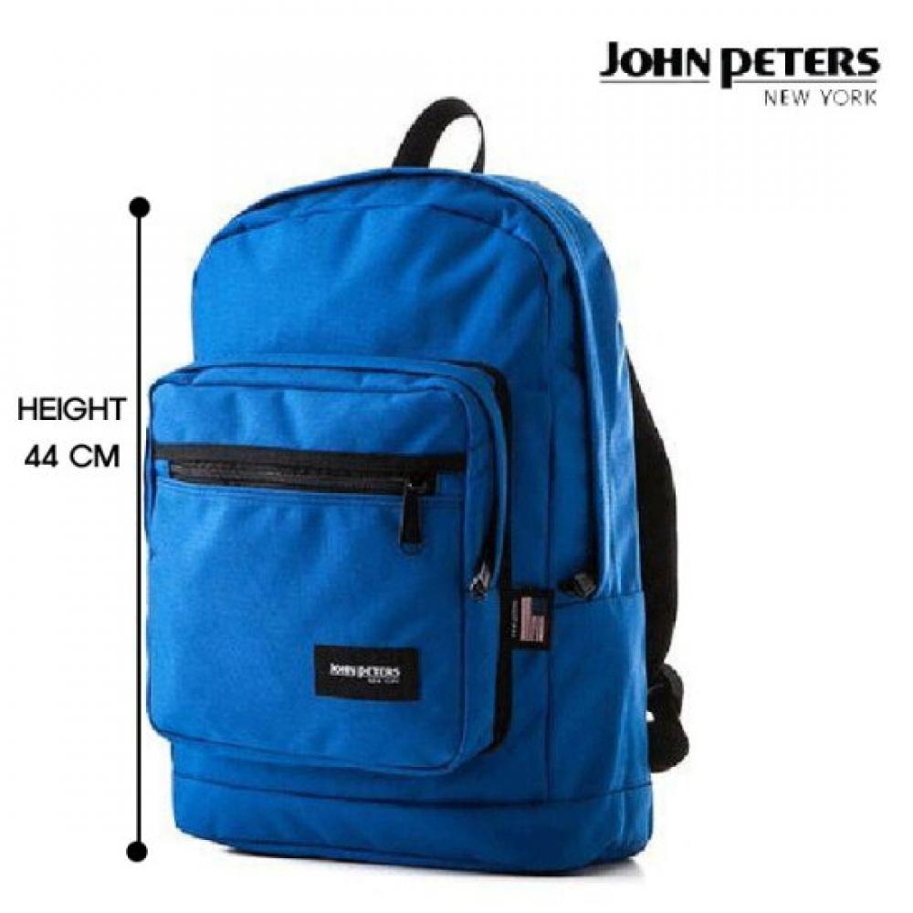 John Peters New York Unisex Backpack 1012 Royal Blue