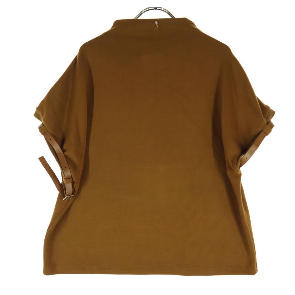 AMERI UNDRESSED Short sleeve T-shirt F Brown With sleeve belt Women Used