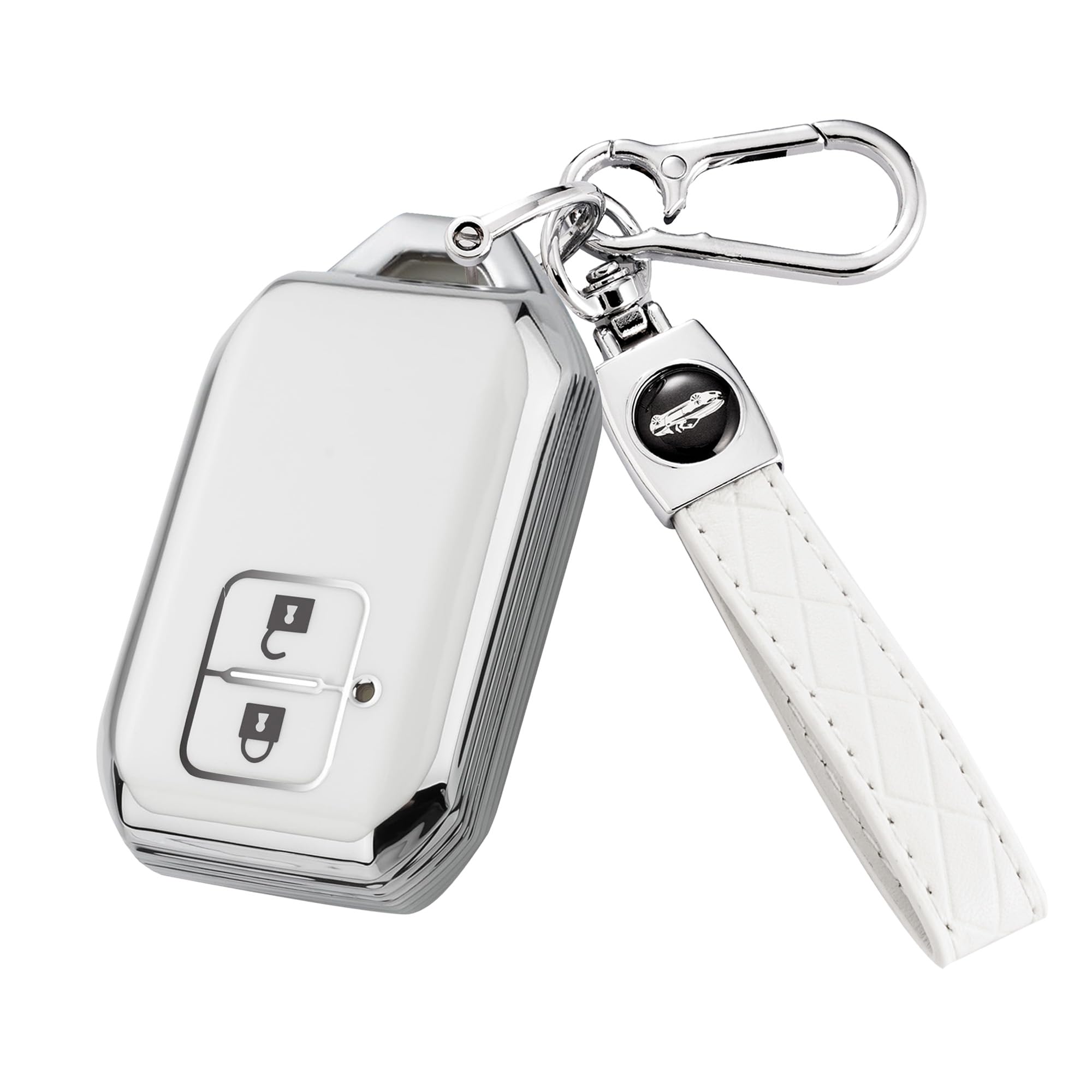 [Unhoke] Hustler Key Case Compatible with Suzuki New Jimny 64 белый