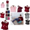 Warmer Hoodie Decke Übergroßes Plüsch-Sweatshirt Für Erwachsene Und Kinder Perfekt Für Zuhause Reisen Und Outdoor-Aktivitäten