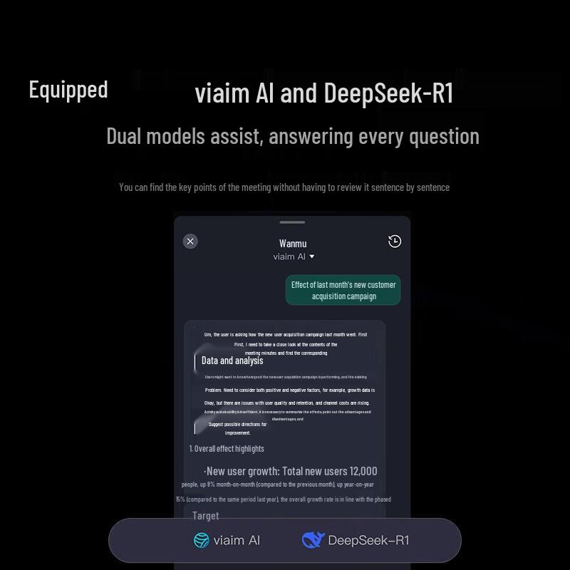 iFLYTEK AI Noise-Cancelling Wireless Bluetooth Earphones Pro2