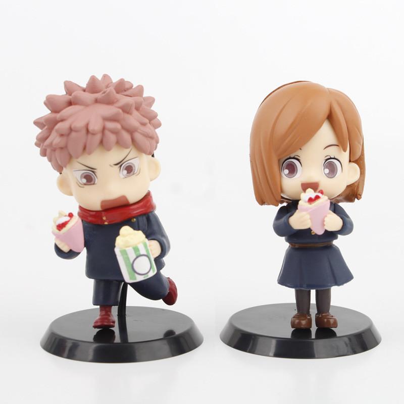 Pvc Jujutsu Kaisen Break Time Coffee Snack Model Blind Box Gashapon Figure
