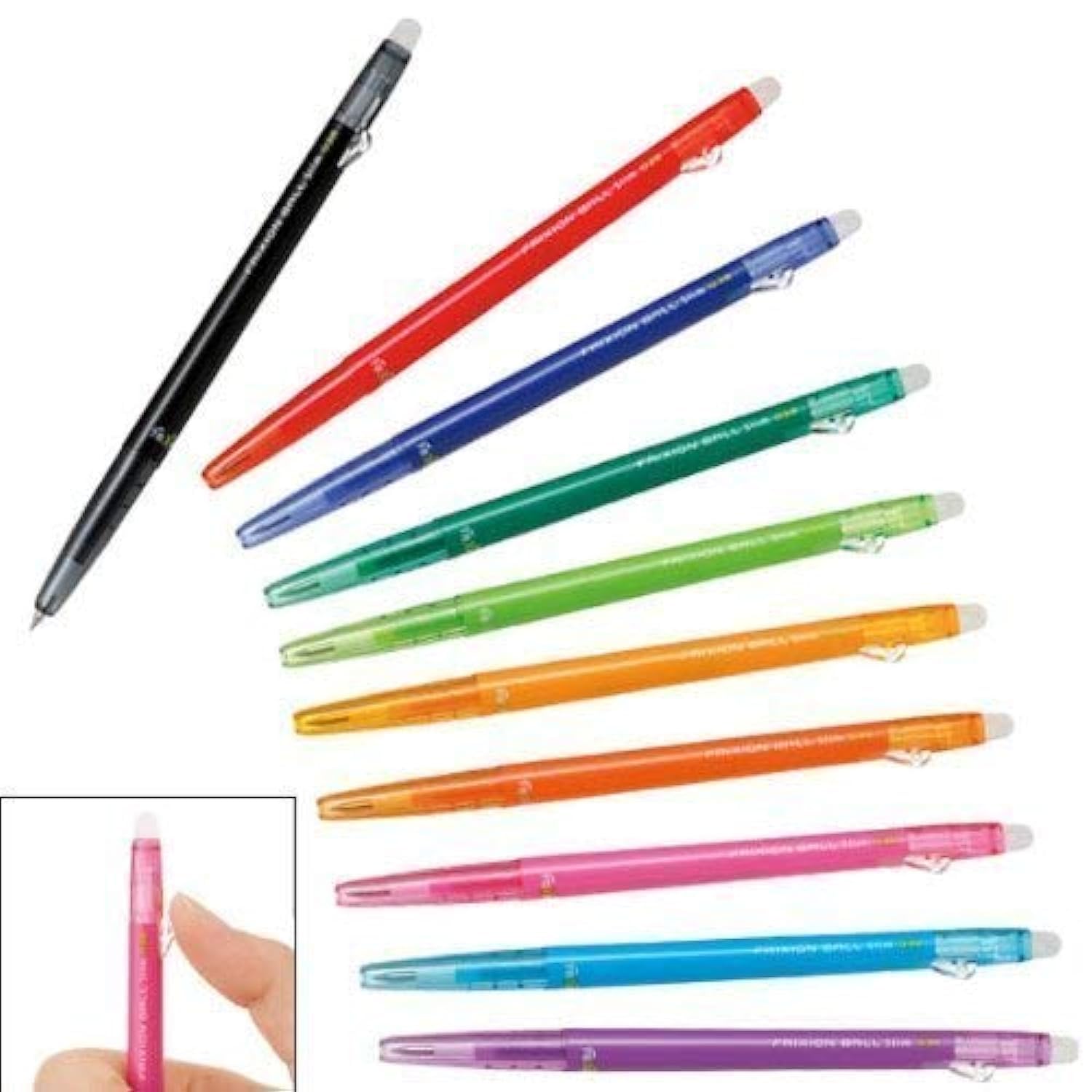 

Pilot Frixion Ball Slim 10 цветов набор LFBS-18UF 0.38 мм