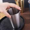 Wide Mouth Stainless Steel Cup 400/500ML Drinking Cup Wine Cup Beer Cup  Restaurant