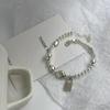 Love Bean Lock Bag Bracelet for Women Fashionable Design Sense Bracelet Minimalist Fashionable and Personality High-end Jewelry