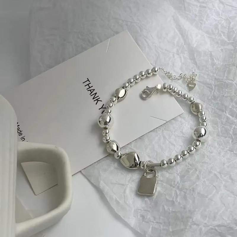 Love Bean Lock Bag Bracelet for Women Fashionable Design Sense Bracelet Minimalist Fashionable and Personality High-end Jewelry