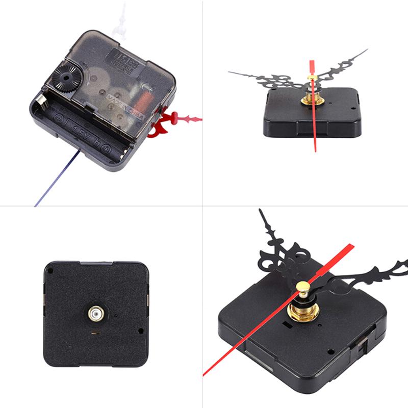 3Pcs=1Set Stitch Silent Movement Quartz Clock Movement Mechanism Repair
