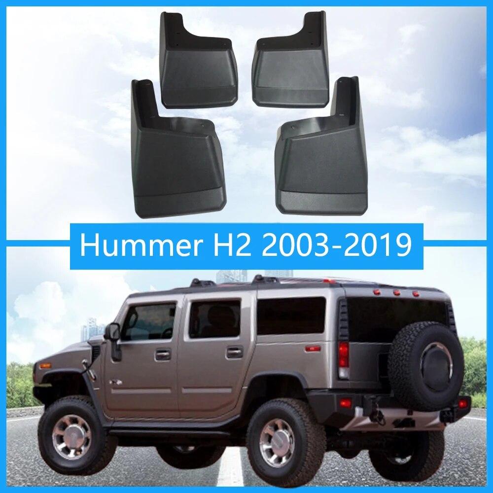 Mud Splash For Hummer H2 H3  2003- Mud Flaps Mudguards Splash Guards Mud Flaps Fender Mudguard Auto Accessories 2003- 20