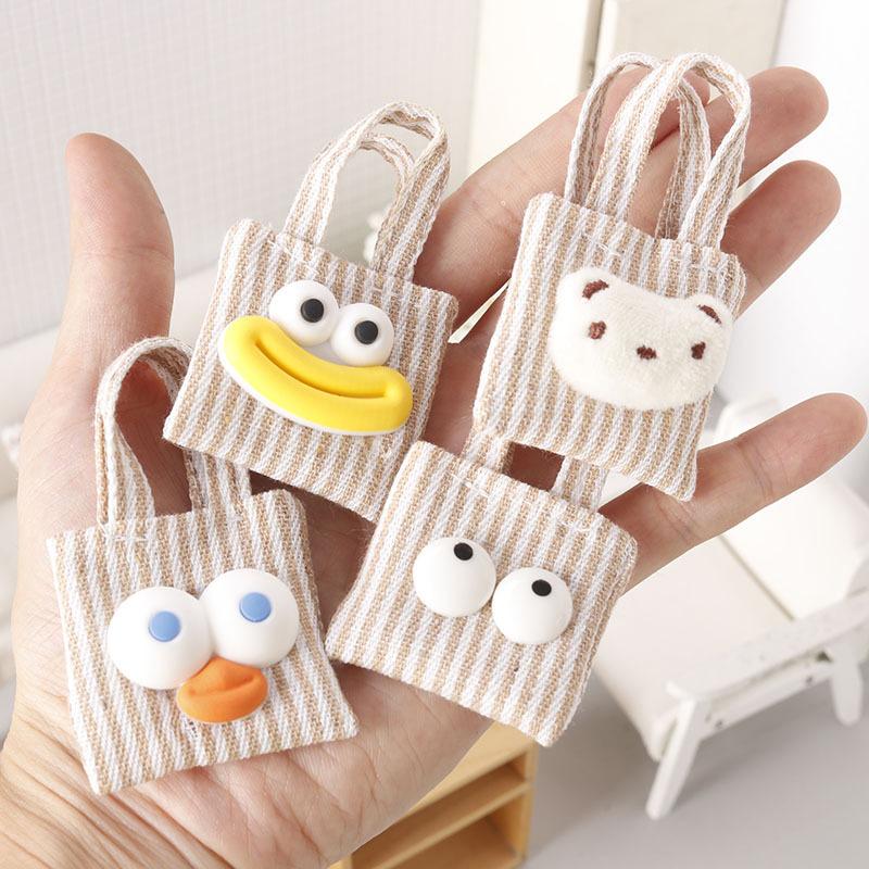 Кукольная мини-сумка из холста — фото 10