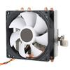 CPU Cooler   Down-Shot 4 Brass Heatpipe General Computer Fan (3pin without light)(Green )