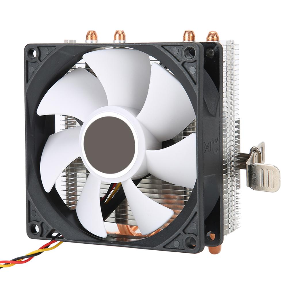 CPU Cooler   Down-Shot 4 Brass Heatpipe General Computer Fan (3pin without light)(Green )