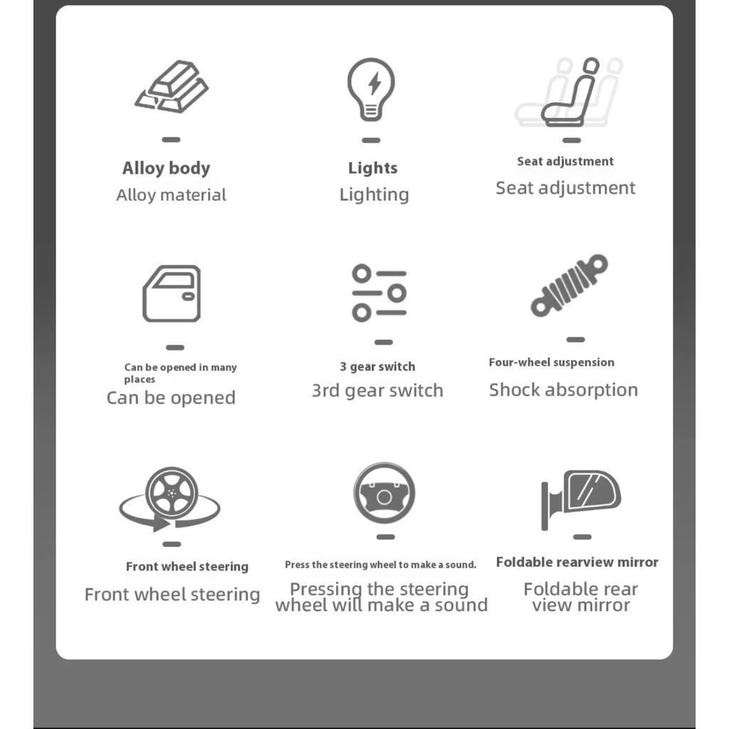 1/18 Honda Accord Alloy Die Cast Car Model Seat Adjustment Tire Shock Absorbing Collection Ornaments Birthday Gift