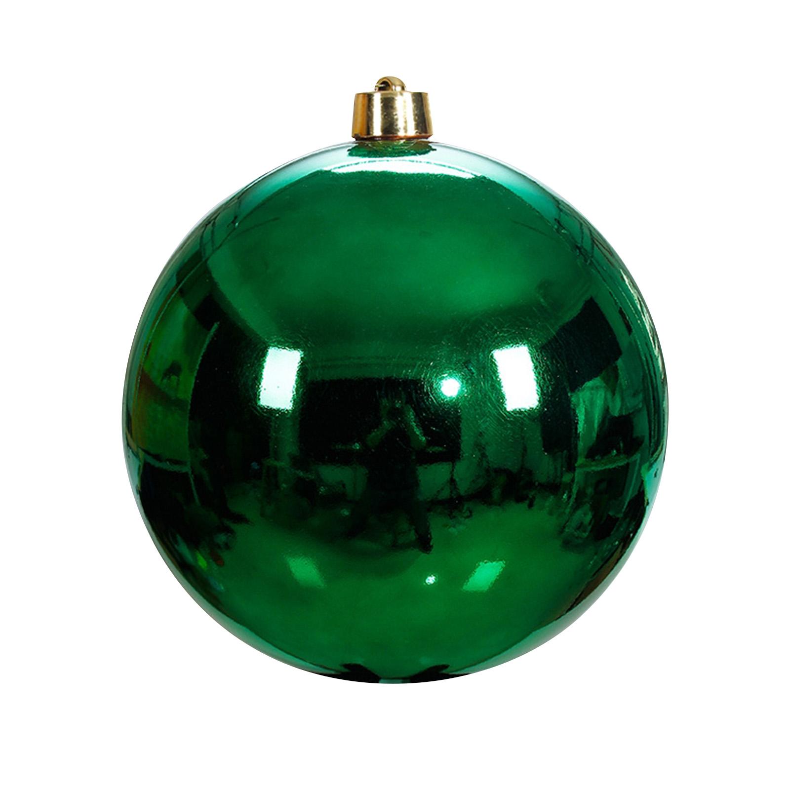 

15см Рождественский шар Рождественская елка Украшение Подвеска One Size зелёный