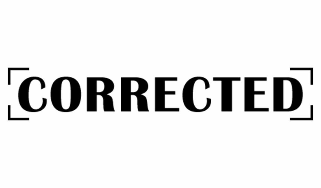 Printtoo Corrected Self Inking Rubber Stamp Pre-Inked Office Stamp- Home Office Business Stationery, Black- 42 x 9