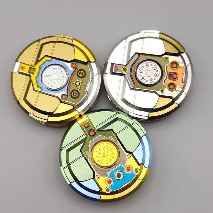 2-in-1 Transforming Robot Fidget Spinner: Decompression Toy Gift