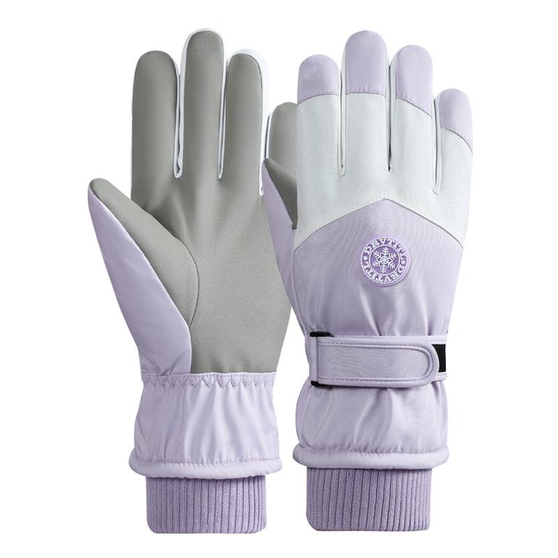 Unisex Winter Skihandschuhe: Touchscreen, Fleecegefüttert, Winddicht & Wasserdicht zum Radfahren