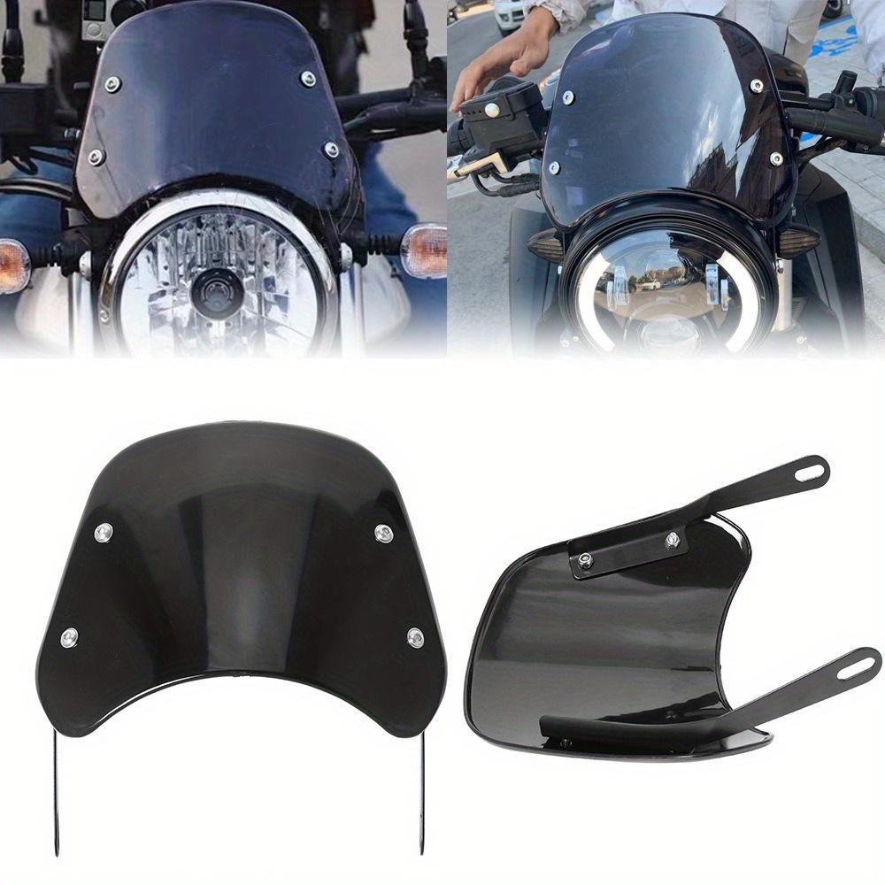 Electric Car Windscreen Motorcycle Retro Headlights Windscreen Modified Universal Windscreen