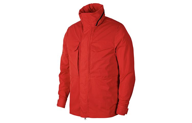 

Nike SPORTSWEAR TECH PACK Jackets Men s University Red Stand Collar Moderate Workwear AT4571-657 M