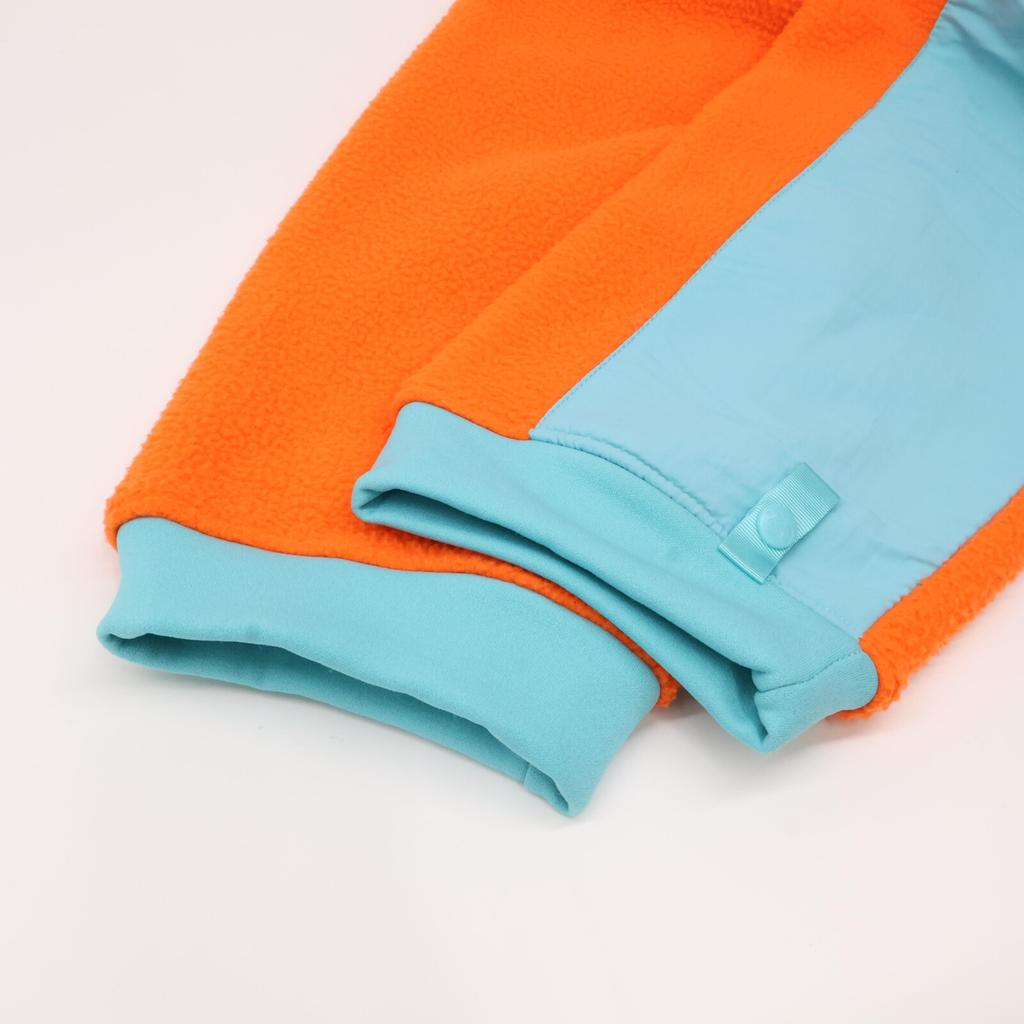 THE NORTH FACE NF0A4QYJ Orange x Blue DENALI 2 JACKET / Boa fleece jacket Jacket L Orange/BlueUsed