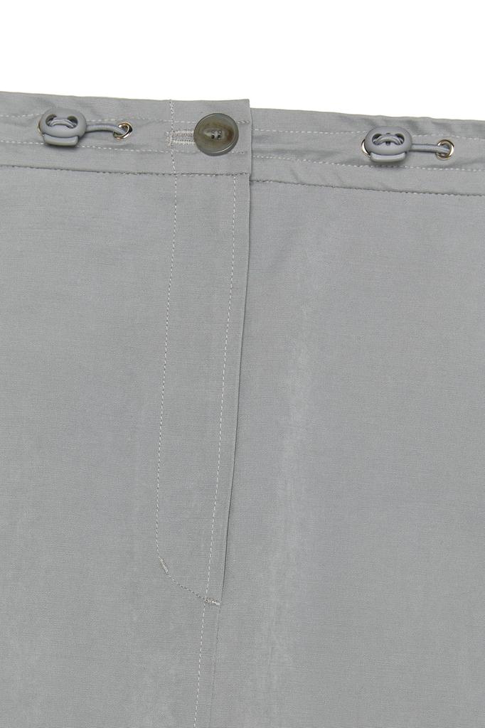 Current Cargo Detail Long Skirt [Grey]