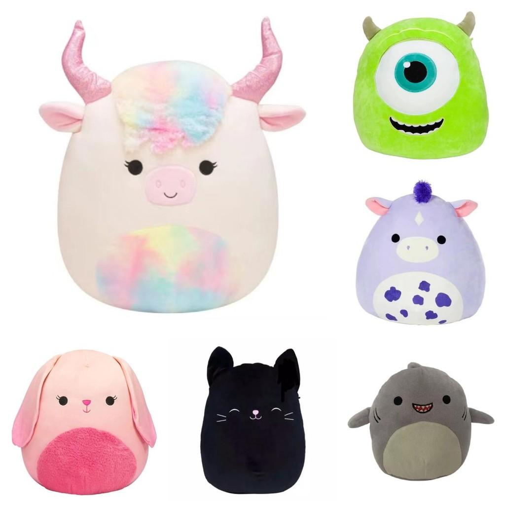 Cat Squishmallows Shark Rabbit Plush Toy Animal Stuffed Doll Gift Decoration