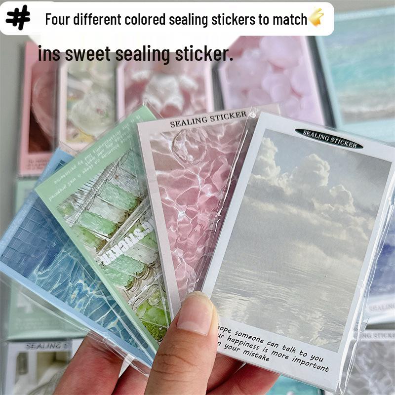 Stylish High-Value Sealing Stickers: Cute Cartoon Strip Stickers for Journals