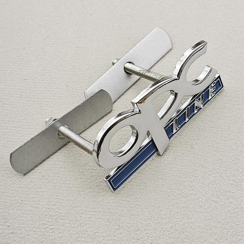 3D Metal OPC Line Logo Badge Front Grill Emblem Trunk Car Sticker For Opel Astra G H J K F Corsa D Zafira B Insignia Mokka Regal