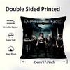 Evanescence Rock Bands Cushion Cover Car Throw Pillow Case For Sofa Car Christmas Gift