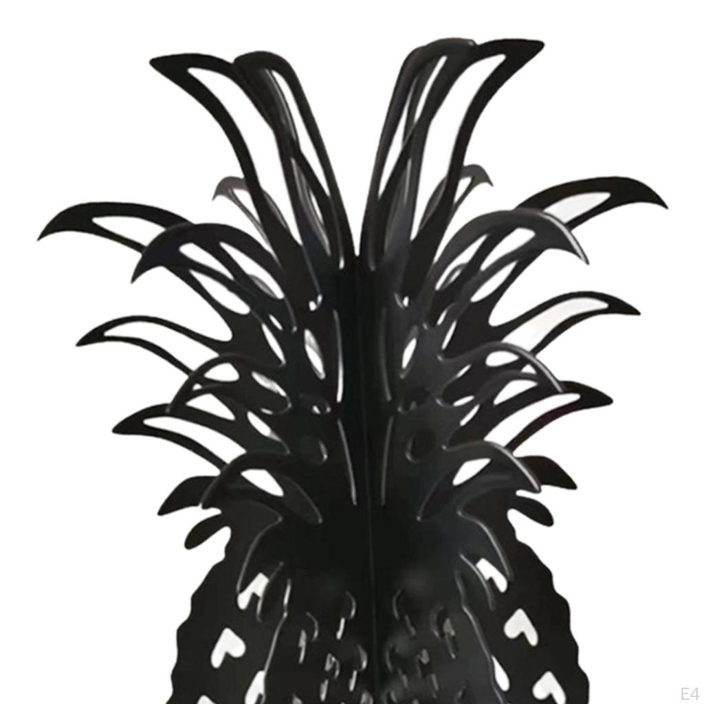 Escultura Adorno Decorativo de Piña Figura Artificial Adorno para