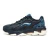 Li-Ning 1990 Retro Deportes Cómodos Absorción de Impactos Antideslizantes Resistentes al Desgaste Zapatillas Casuales de Estilo de Vida de Caña Baja Zapatos Casuales para Mujer ALFR182-2
