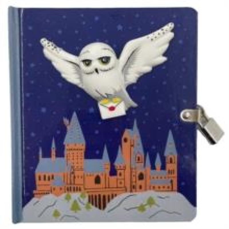 Harry Potter Hedwig Squishy Lock Amp Key Diary by Insight Editions... 9798886638738