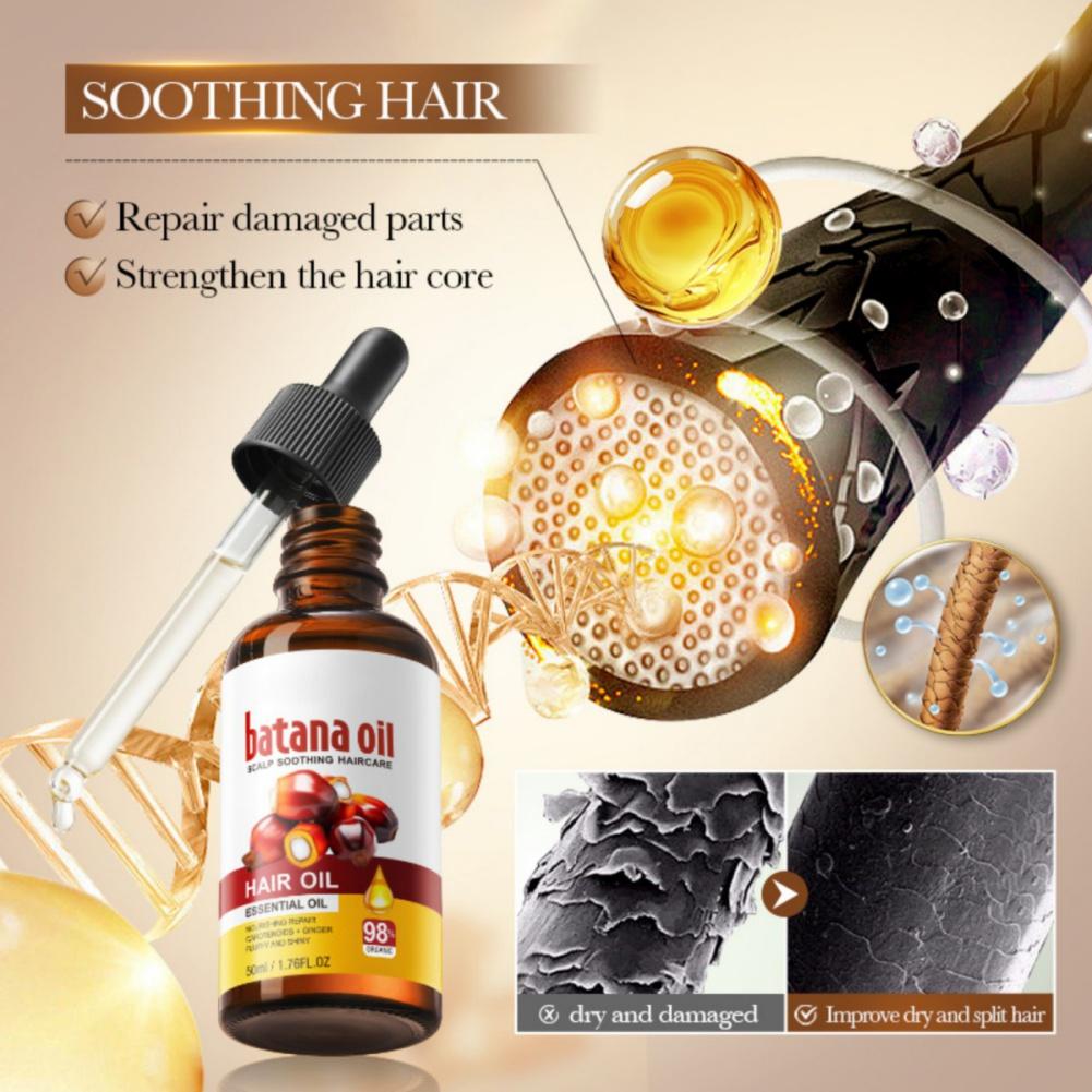 Banata Oil Hair Growth Essential Oil Nourishing Fluffy Shiny Hair Repair Damage Strengthen Hair Core