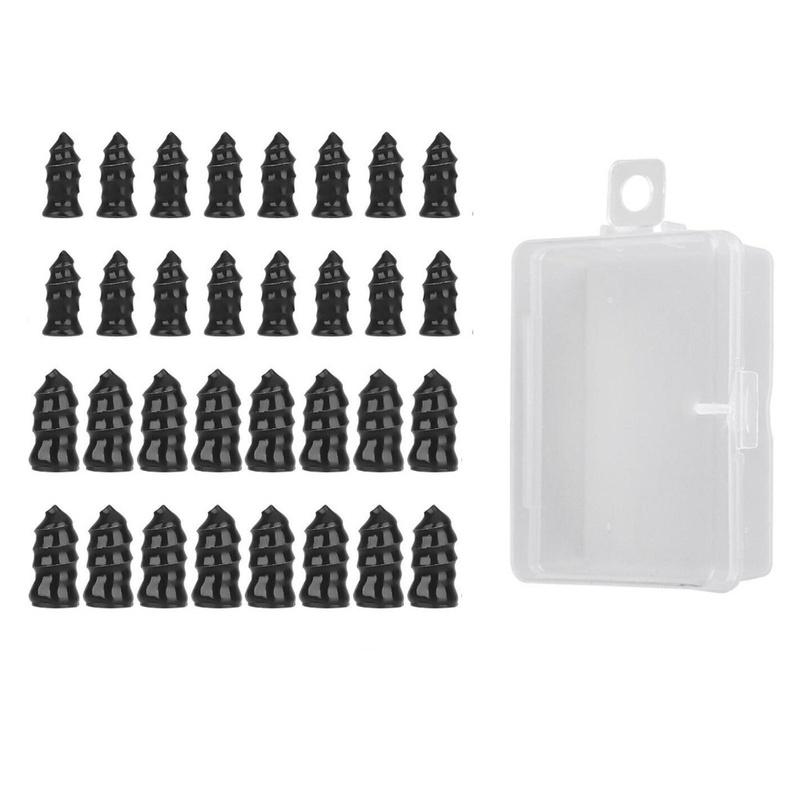 32PCS Tire Repair Kit Rubber Screw Nails For Car Motorcycle Truck Bike Tubeless Puncture Fix With Storage Box