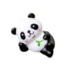 6 Pack Cartoon Panda Figurines Small Animal Models Miniatures Ornaments for Cake Toppers and Car Decors Accessories