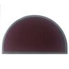 Semi-Circular Non-Slip Elastic Doormat: Dirt-Resistant Indoor Entrance Mat