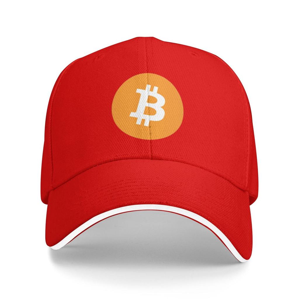 Bitcoin Logo Hat Bitcoin Cryptocurrency Crypto Baseball  Fashion Baseball Hats Breathable Casual Casquette Outdoor Unisex