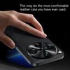 For Oppo Find X8 Ultra Case Elegant Leather Stain-Resistant Wear-Resistant Lens Fully Covered Non-Slip Grip Edge Cover Shell