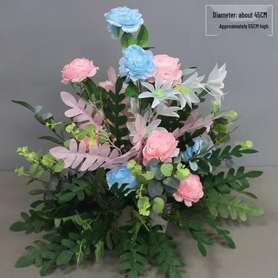 Wedding Aisle Artificial Flower Row - Floral Decoration for T-stage & Ceremony