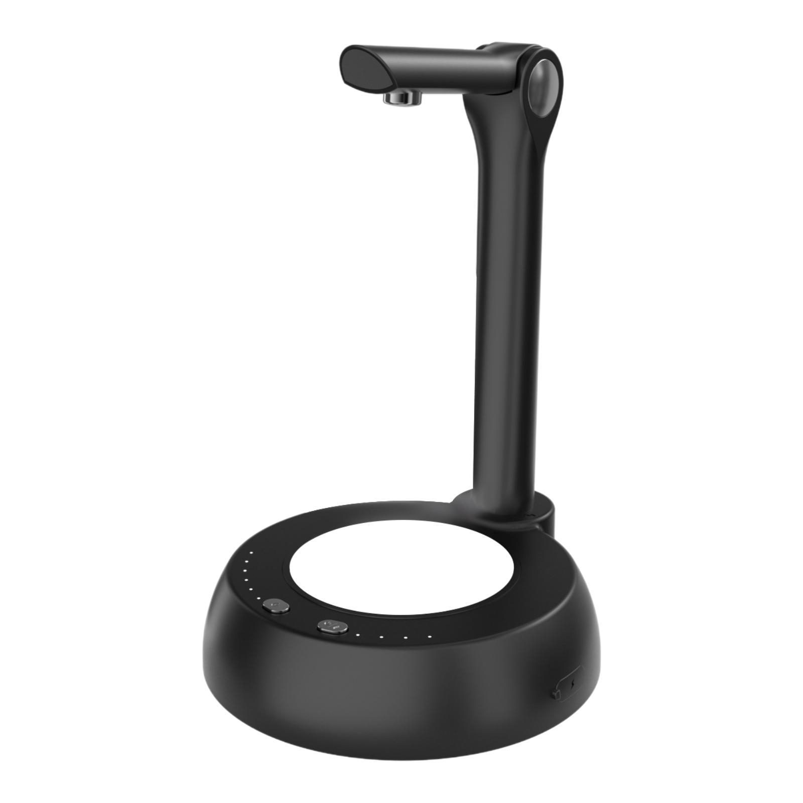 

Настольный диспенсер для воды, портативный, настольный, умный, автоматический, для диспенсера кувшина для воды, для офиса, ресторана, столовой, кухни чёрный