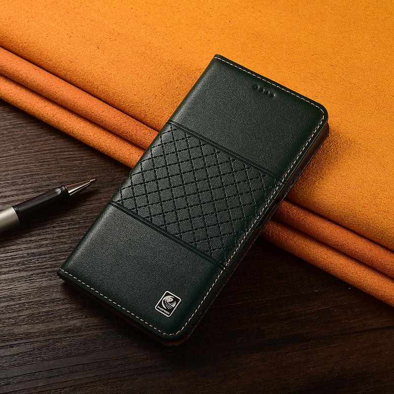 Genuine Leather Case For Samsung Galaxy A55 A56 A35 A36 A15 A16 A17 A25 A26 A54 A34 A24 A14 A73 A53 5G Flip Wallet Phone Cover