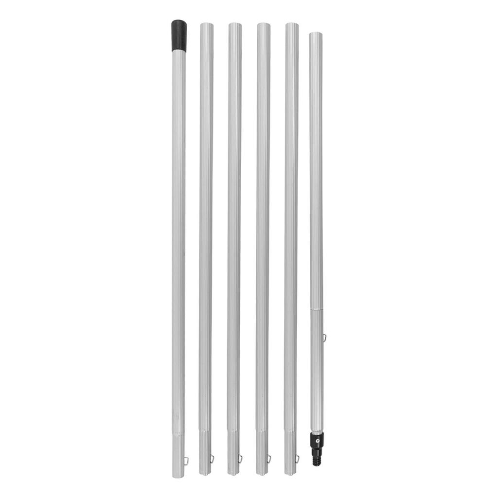 Solar Panel Cleaning Brush Water Fed Pole Kit Outdoor Window Glass Solar Panel Cleaning Extendable