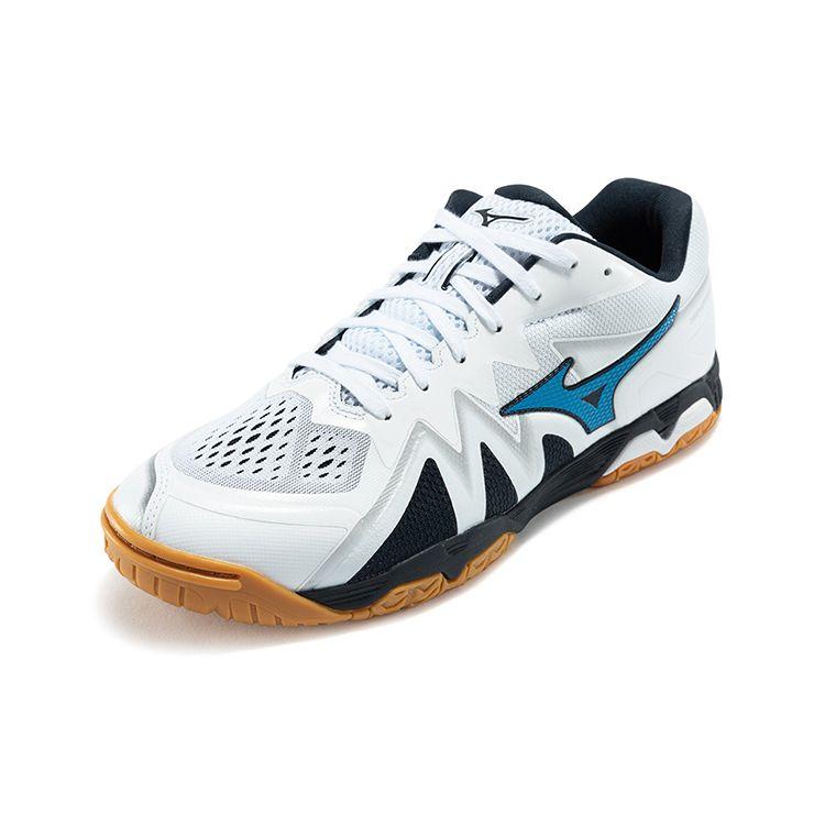 Mizuno Wave Medal Rise Bílá Modrá Námořnická Unisex 81GA211027