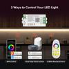 SEZO C03W WiFi Bluetooth RGB LED Strip Controller Group Control Support Tuya Smart Life APP/Voice Control Compatible with LM091 LM096 LM007 LM097 RGB