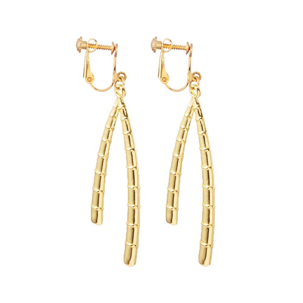 Anime Tokyo Revengers Chifuyu Matsuno Cosplay Örhängen Svart Silver Guld Färg Ringörhängen Öronklämmor För Kvinnor Män Smycken