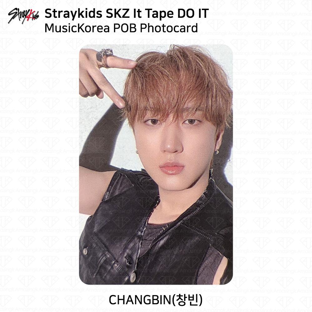 

Stray Kids SKZ It Tape DO IT MusicKorea POB Фотокарточка Бан Чан Ли Но КПОП Changbin